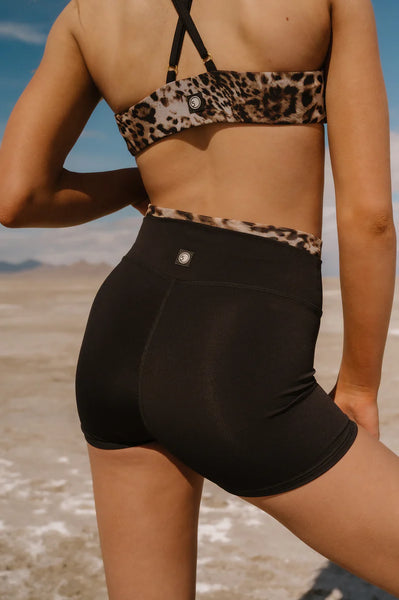 FIVE Everyday Hybrid Short / Black Cheetah