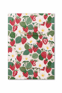 Live Life in Full Bloom Strawberry Patch Notebook