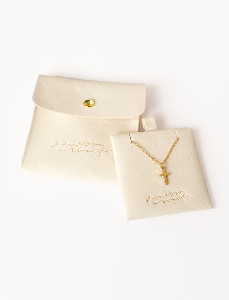 18k Gold Cross Necklace