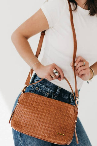 Harper Hobo Woven Shoulder Bag