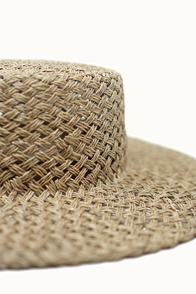 Ashira Seagrass Boater Hat