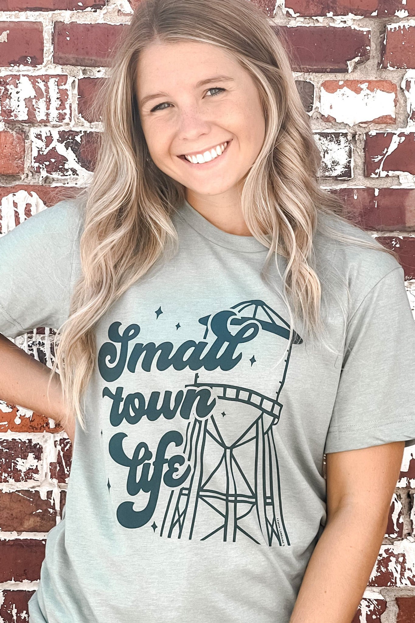 Small Town Life Graphic Tee *final sale*