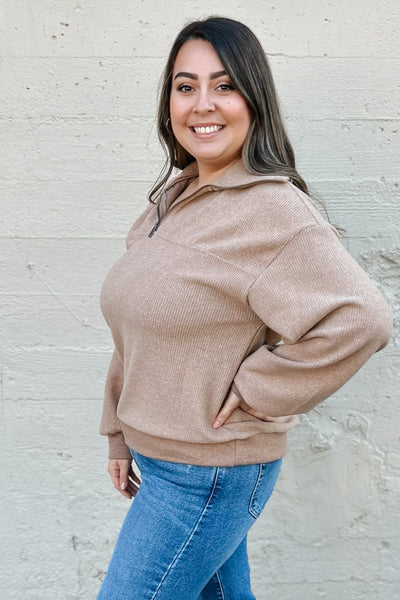 Make It Mocha Henley Top
