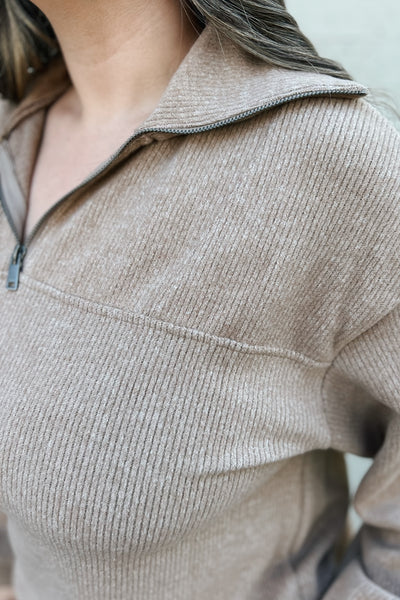 Make It Mocha Henley Top