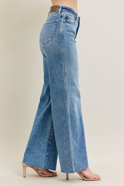 Judy Blue Conrad Vintage Wide Leg Jeans