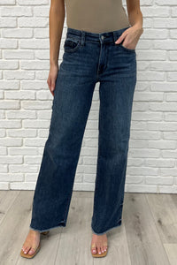 Judy Blue Addie Mid Rise Vintage Wash Denim