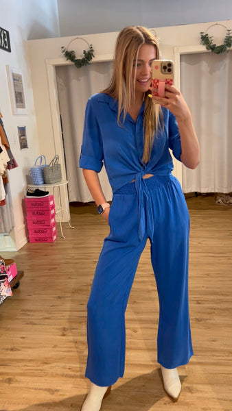 Morelia Pants / Victorian Blue *final sale*