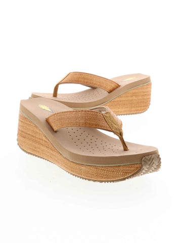 Bahama Raffia Wedges