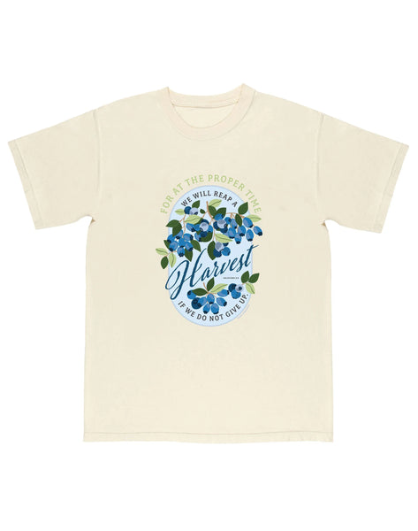 Blueberry Faith Graphic Tee by Paper Farm Press