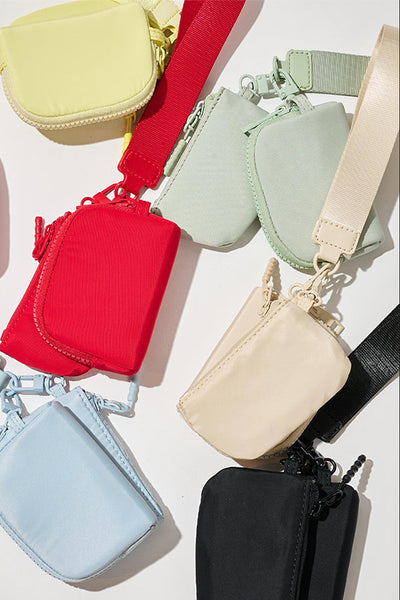 Carry Around Nylon Zip Wristlist