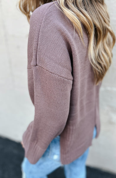 Maggie Knit Sweater / Mocha