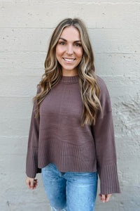 Maggie Knit Sweater / Mocha