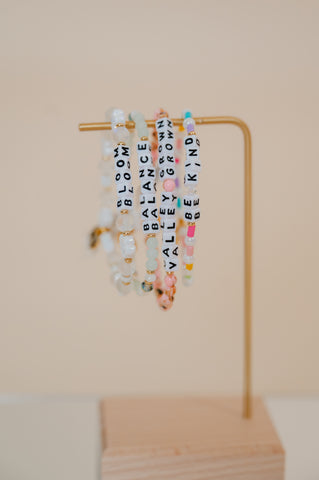 Little Words Project Bracelets