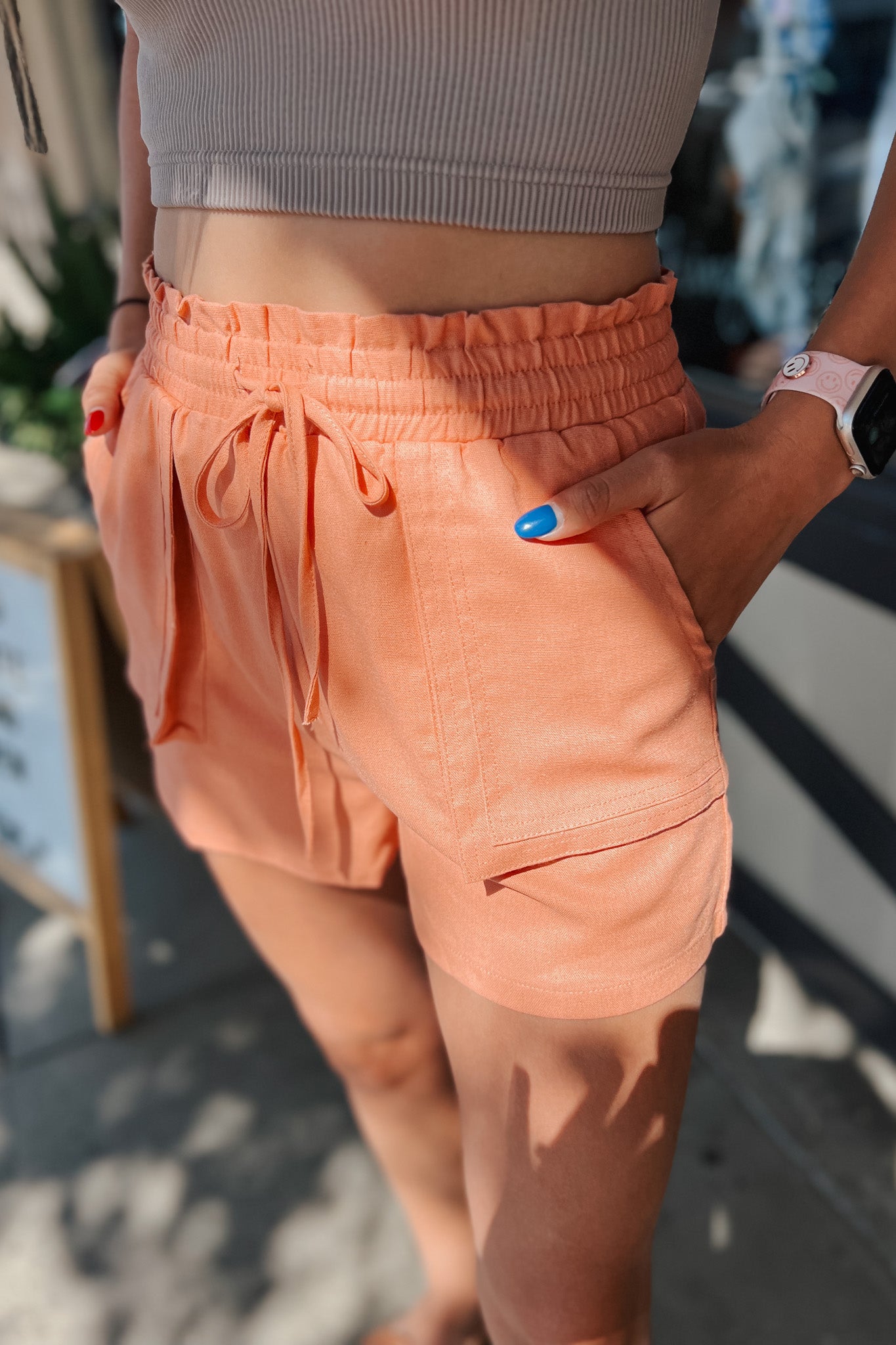 Sunday Shorts / Coral *final few*