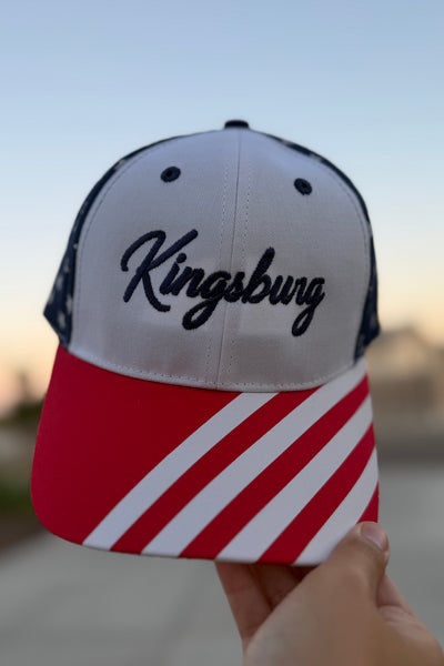 Kingsburg Patriotic Hat