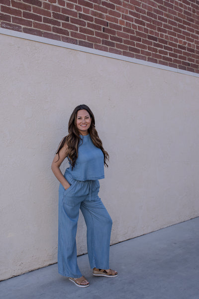 Lane Chambray Pants