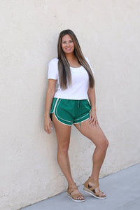 Varsity Two Tone Athletic Shorts