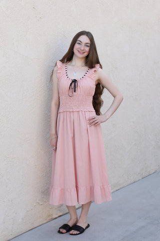 Primrose Flutter Sleeve Dress