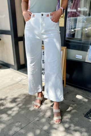 Maddie Trouser Jeans / Ivory