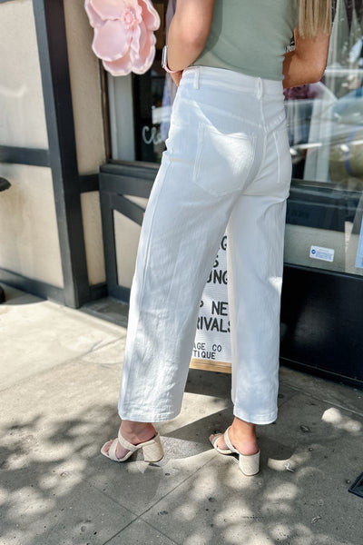 Maddie Trouser Jeans / Ivory