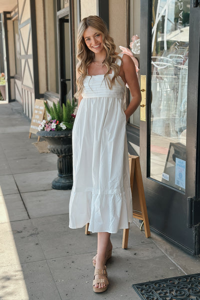 Best Day Bow Dress *final sale*