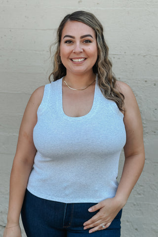 Sirena Rib Tank / Heather Grey
