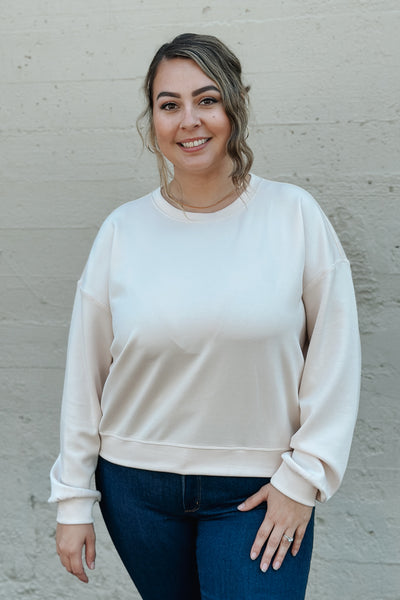Weekend Lover Pullover / Ballet Pink