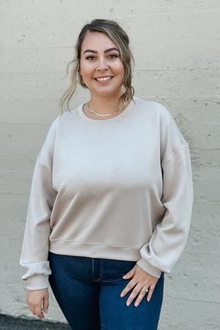 Weekend Lover Pullover / Taupe