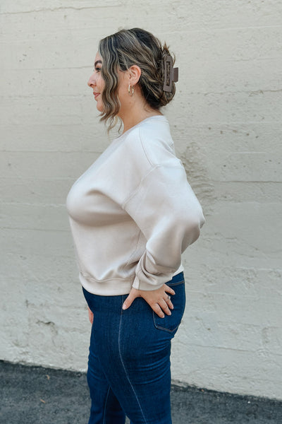 Weekend Lover Pullover / Taupe