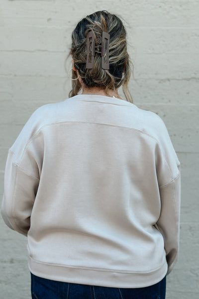 Weekend Lover Pullover / Taupe
