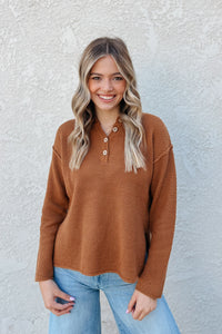 Pebble Beach Sweater / Toffee