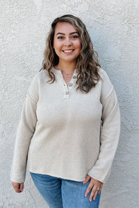 Pebble Beach Sweater / Natural