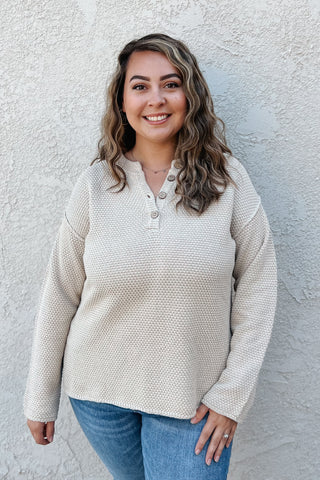 Pebble Beach Sweater / Natural