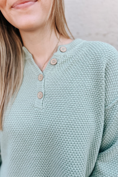 Pebble Beach Sweater / Sage