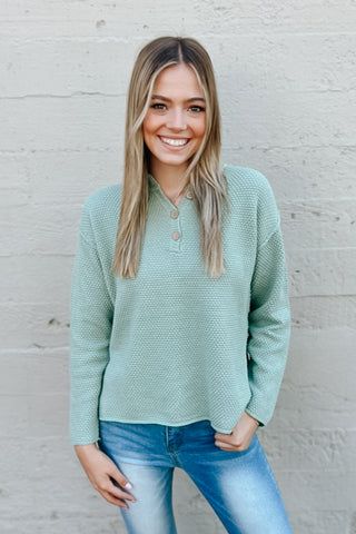 Pebble Beach Sweater / Sage