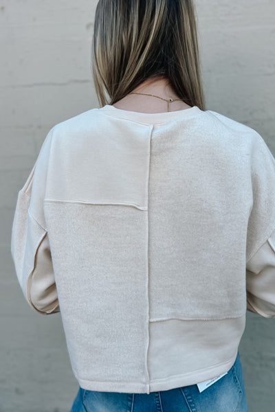 Seams Easy Sweater / Cream