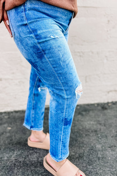 West Side High Rise Crop Jeans
