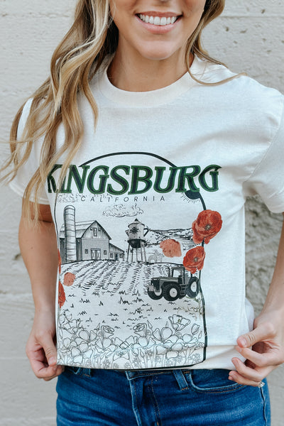 Kingsburg Illustration Graphic Tee