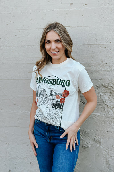 Kingsburg Illustration Graphic Tee