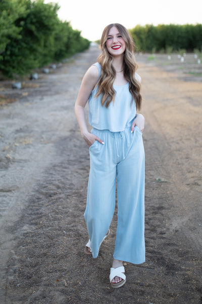 Essential Lounge Set / Sky Blue *final sale*