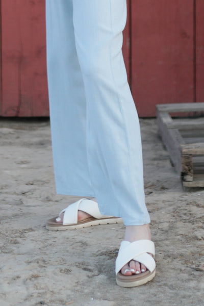 Aushan Criss Cross Sandals