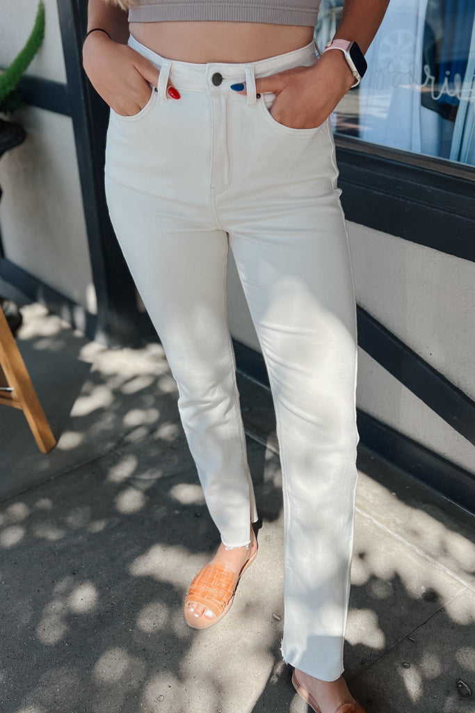 Madelina Jeans / Bone *final sale*
