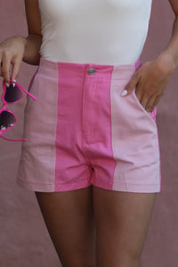 Margo Color Block Shorts *final sale*