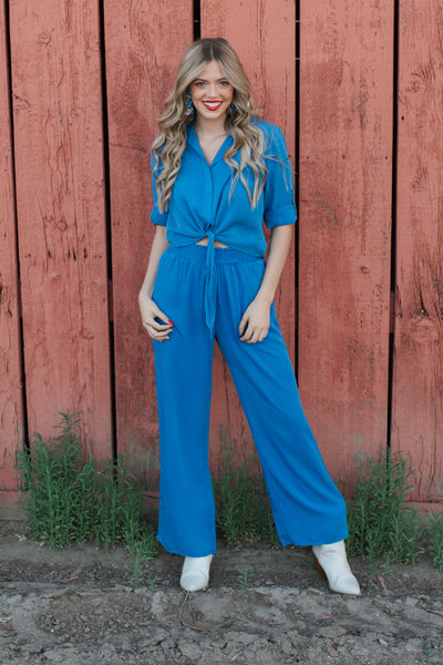 Morelia Pants / Victorian Blue *final sale*