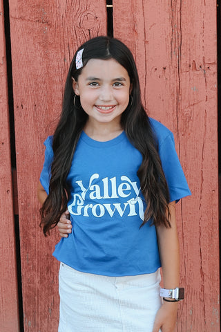 Valley Grown Tee / Blue