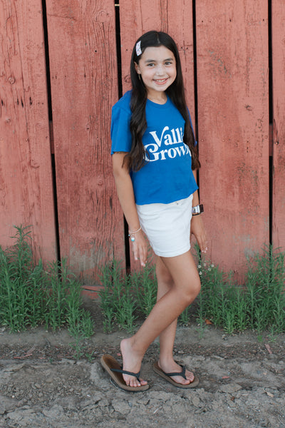 Valley Grown Tee / Blue