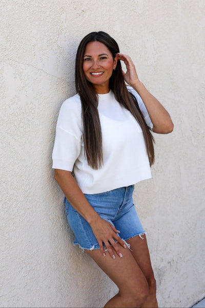 White Sands Knit Top