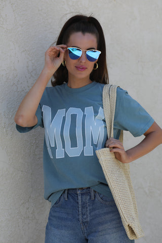 Mom Block Graphic Tee