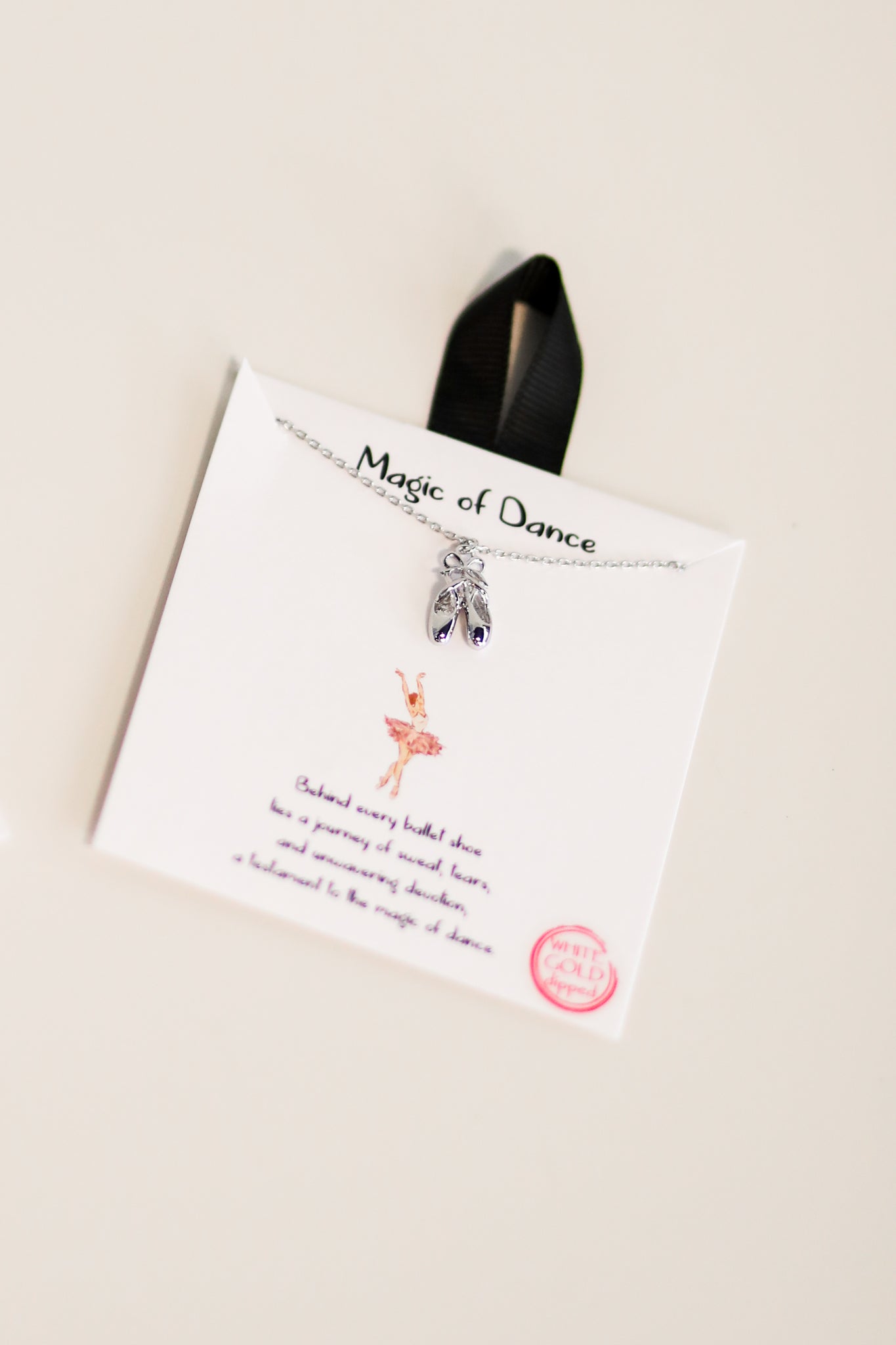 Magic Of Dance Message Necklace