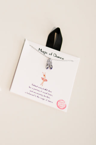 Magic Of Dance Message Necklace